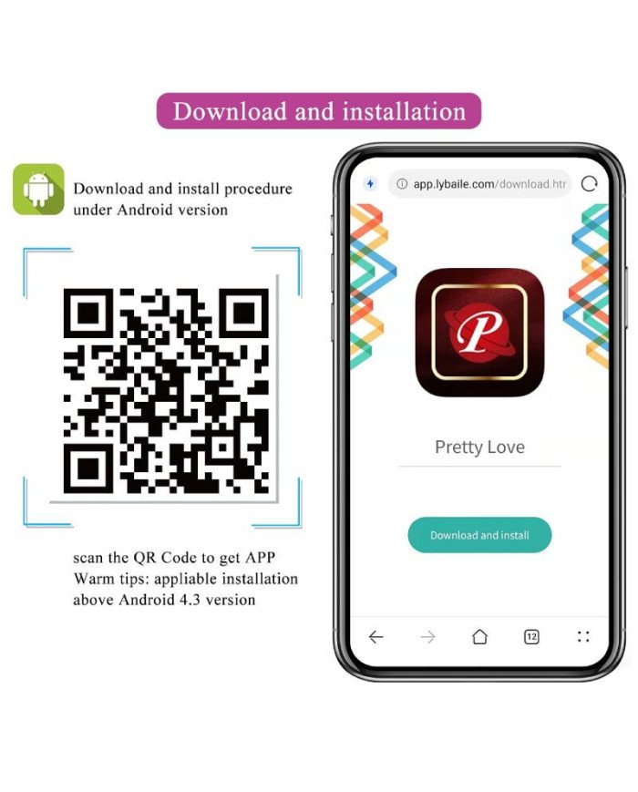 PRETTY LOVE - BILLY VIBRATION VIOLET APPLICATION OFFERTE