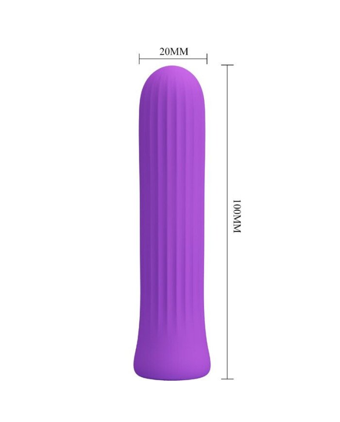 PRETTY LOVE - BLANCHE VIBRATEUR STIMULATEUR LILAS