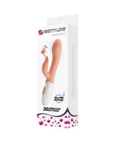 PRETTY LOVE - BLOODY MARY VIBRATEUR AVEC STIMULATEUR