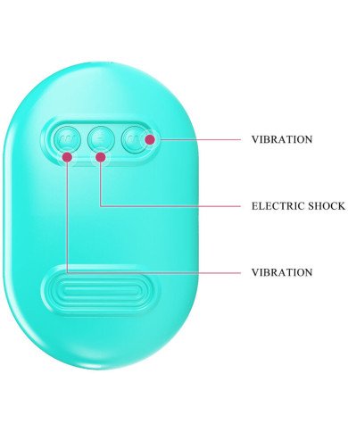 PRETTY LOVE - PINCE A ELECTRO STIMULATION BLEUE
