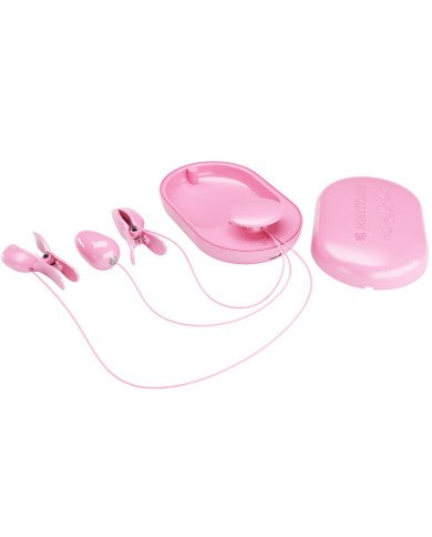 PRETTY LOVE - PINCES DÉLECTRO STIMULATION ROSE