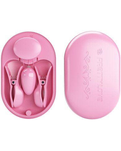 PRETTY LOVE - PINCES DÉLECTRO STIMULATION ROSE