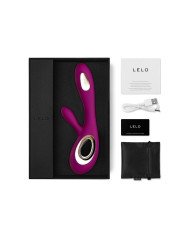 LELO - SORAYA WAVE VIBRATEUR RABBIT DEEP ROSE