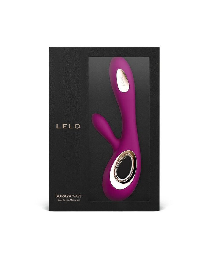 LELO - SORAYA WAVE VIBRATEUR RABBIT DEEP ROSE