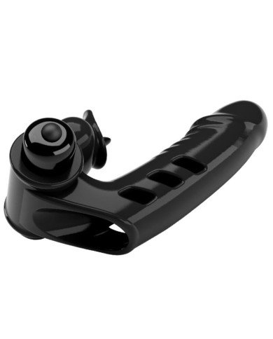 PRETTY LOVE - COUVERCLE DE DOIGT VIBRATEUR LAPIN NOIR VANCE