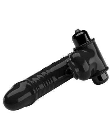 PRETTY LOVE - COUVERCLE DE DOIGT VIBRATEUR LAPIN NOIR VANCE