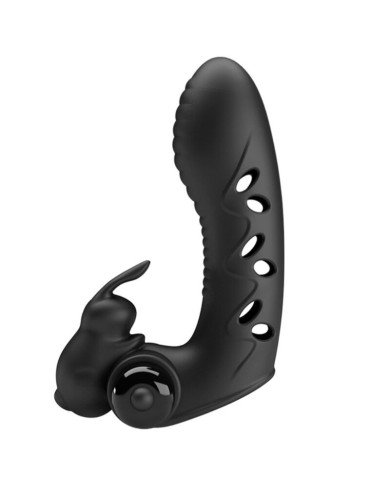 PRETTY LOVE - COUVERCLE DE DOIGT VIBRATEUR ORLANDO NOIR