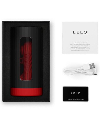 LELO - MASTURBATEUR MÂLE F1S V3 ROUGE XL