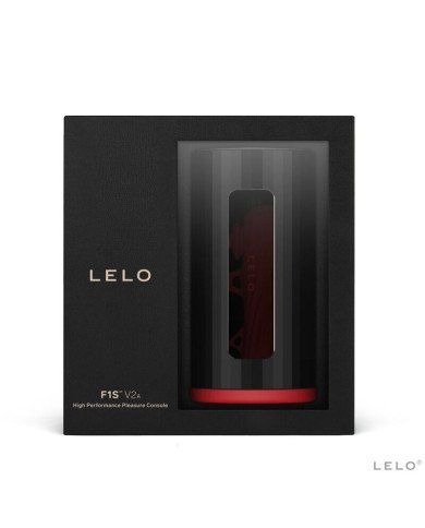 LELO - MASTURBATEUR F1S V2 AVEC TECHNOLOGIE SDK ROUGE - NOIR