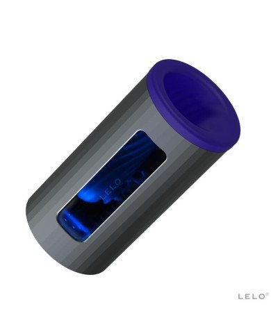 LELO - MASTURBATEUR F1S V2 AVEC TECHNOLOGIE SDK BLEU ET MÉTAL