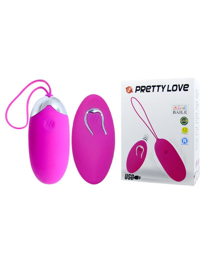 PRETTY LOVE - OEUF VIBRANT BERGER TÉLÉCOMMANDE