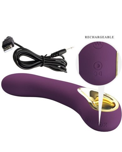 PRETTY LOVE - ETHAN VIBRATEUR RECHARGEABLE VIOLET