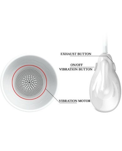 PRETTY LOVE - FLIRTATION STIMULATEUR DE MAMELON FANTASY PARTNER