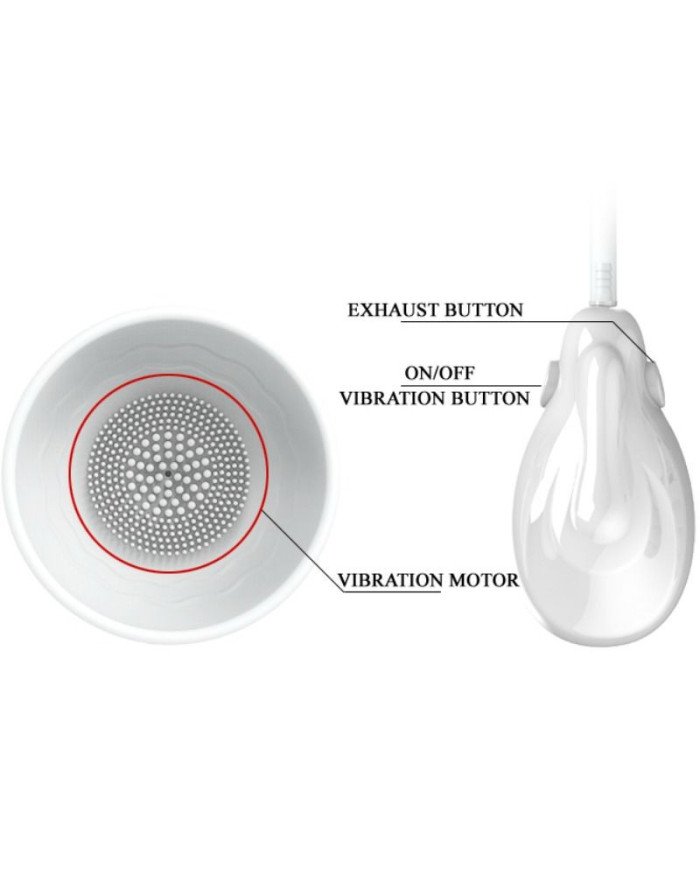 PRETTY LOVE - FLIRTATION STIMULATEUR DE MAMELON FANTASY PARTNER