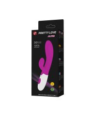 PRETTY LOVE - FLIRTATION VIBRATEUR ALVIS AVEC STIMULATEUR DE CLITORIS