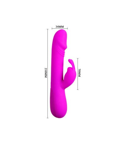 PRETTY LOVE - FLIRTATION VIBRATEUR RABBIT CLEMENT