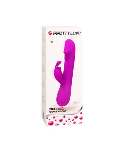 PRETTY LOVE - FLIRTATION VIBRATEUR RABBIT CLEMENT
