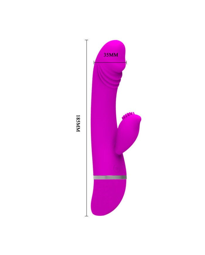 PRETTY LOVE - FLIRTATION VIBRATEUR RABBIT DAVID