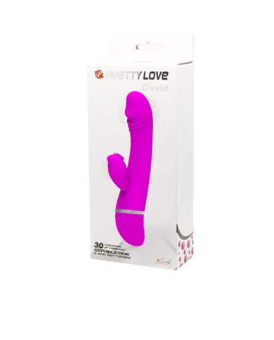PRETTY LOVE - FLIRTATION VIBRATEUR RABBIT DAVID
