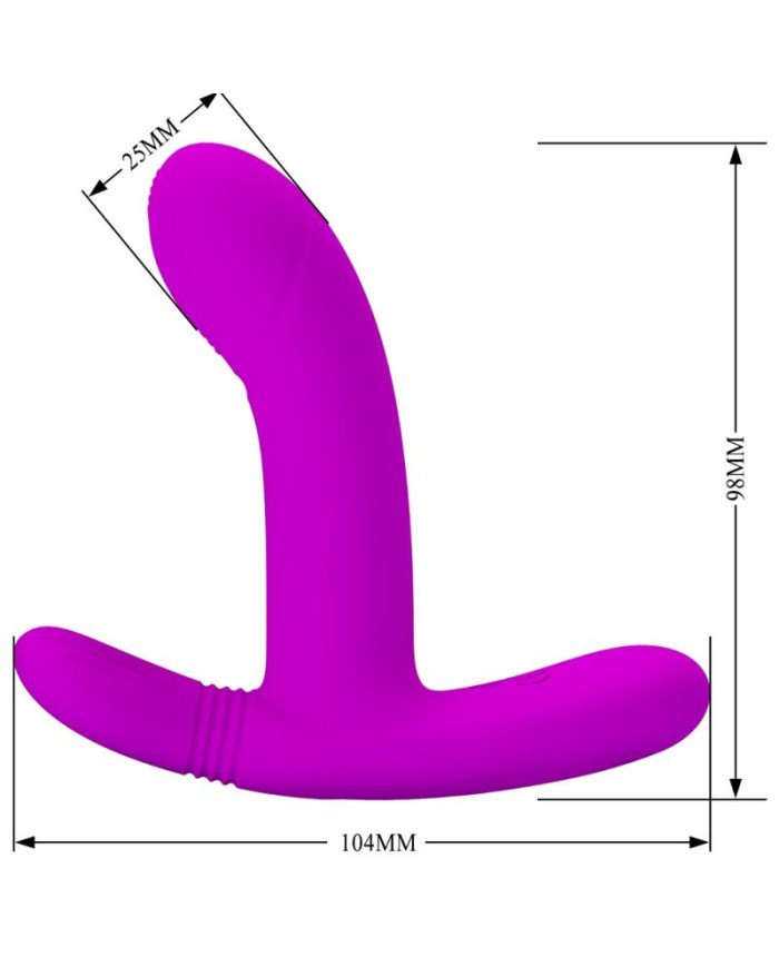PRETTY LOVE - GERI CLITORIS MASSAGER ROSE TÉLÉCOMMANDE