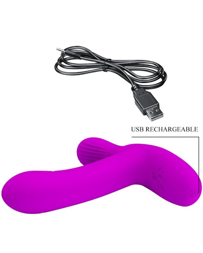PRETTY LOVE - GERI CLITORIS MASSAGER ROSE TÉLÉCOMMANDE