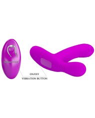 PRETTY LOVE - GERI CLITORIS MASSAGER ROSE TÉLÉCOMMANDE