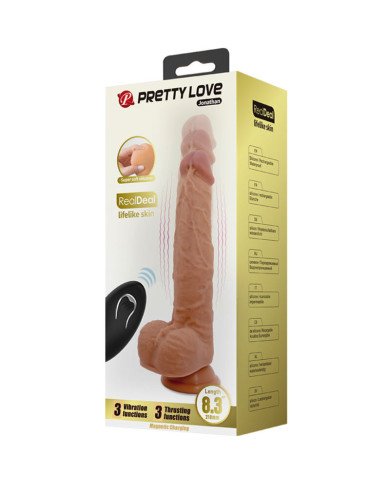 PRETTY LOVE - GODE EN SILICONE JONATHAN  21 CM