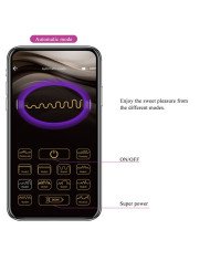PRETTY LOVE - HECTOR ELECTROSHOCK VIBRATEUR PAR APP CONTROL VIOLET