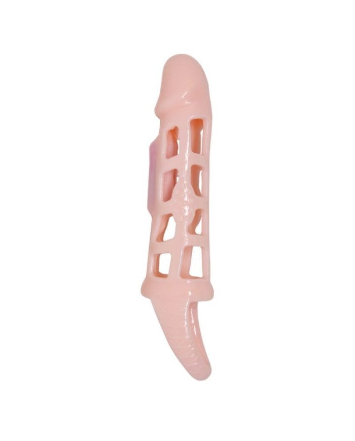 PRETTY LOVE - GAINE DE PÉNIS HARRISON AVEC VIBRATION ET SANGLE 13.5 CM