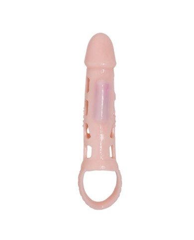 PRETTY LOVE - GAINE DE PÉNIS HARRISON AVEC VIBRATION ET SANGLE 13.5 CM