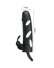 PRETTY LOVE - GAINE EN SILICONE AVEC VIBRATION 14 CM 2.0