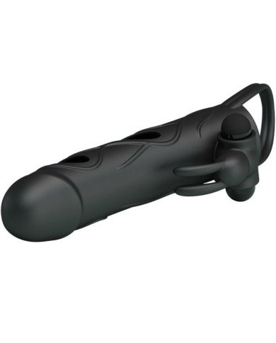 PRETTY LOVE - GAINE EN SILICONE AVEC VIBRATION 14 CM 2.0