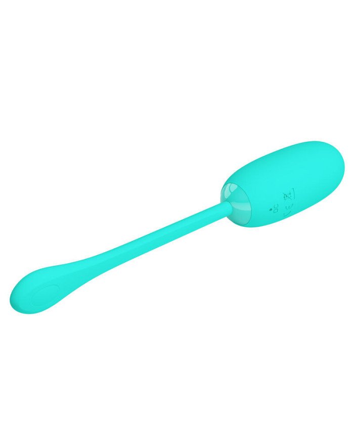 PRETTY LOVE - JULIUS OEUF VIBRANT IMPERMÉABLE-RECHARGEABLE AQUA VERT