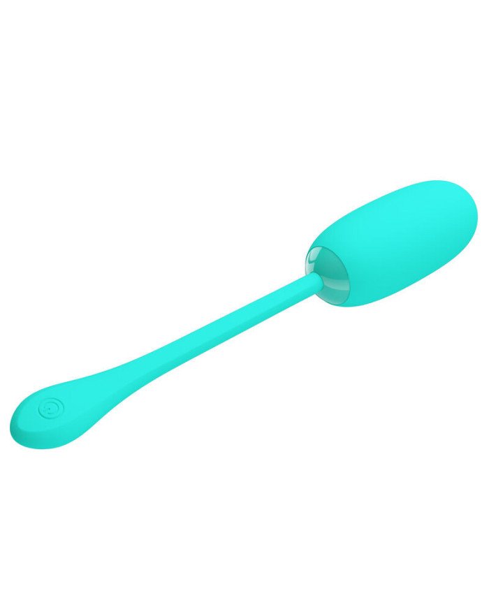 PRETTY LOVE - JULIUS OEUF VIBRANT IMPERMÉABLE-RECHARGEABLE AQUA VERT