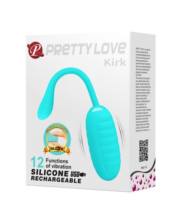 PRETTY LOVE - KIRK OEUF VIBRANT RECHARGEABLE VERT CLAIR