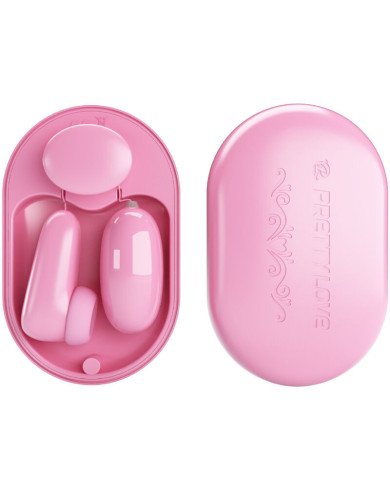 PRETTY LOVE - MAGIC BOX BALLE VIBRANTE & STIMULATEUR ROSE
