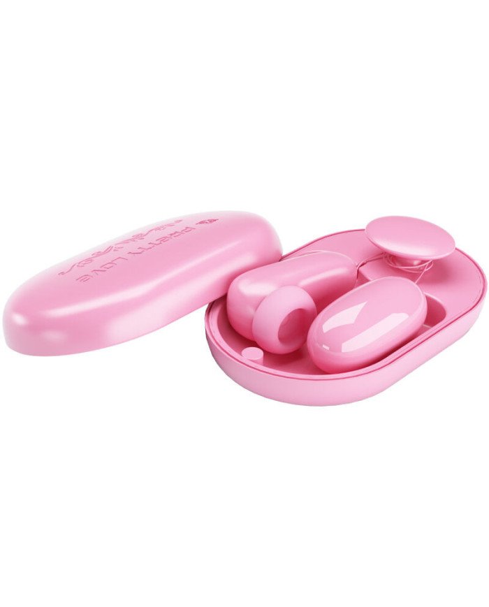 PRETTY LOVE - MAGIC BOX BALLE VIBRANTE & STIMULATEUR ROSE