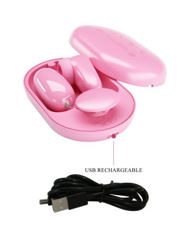 PRETTY LOVE - MAGIC BOX BALLE VIBRANTE & STIMULATEUR ROSE