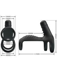 PRETTY LOVE - ANNEAU EN SILICONE SOUPLE ÉLASTIQUE