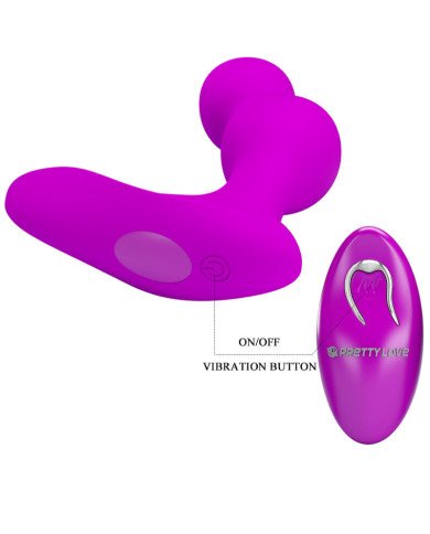 PRETTY LOVE - MASSAGER VIBRATEUR ANAL TERRANCE AVEC TÉLÉCOMMANDE