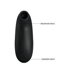 PRETTY LOVE - MASSEUR DASPIRATION DE LUXE RECHARGEABLE NOIR