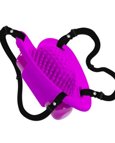 PRETTY LOVE - MASSEUR DE CLITORIS HEARTBEAT VIOLET
