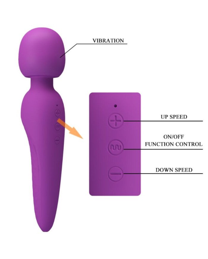 PRETTY LOVE - MASSEUR MEREDITH 12 MODES DE VIBRATION