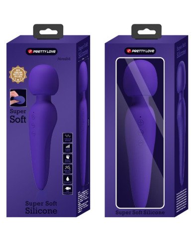 PRETTY LOVE - MASSEUR MEREDITH 12 MODES DE VIBRATION VIOLET