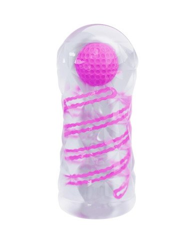 PRETTY LOVE - MASTURBATEUR MASCULIN FANTASY AVEC SPIRALE INTERNE ET BALLES TRANSPARENTES