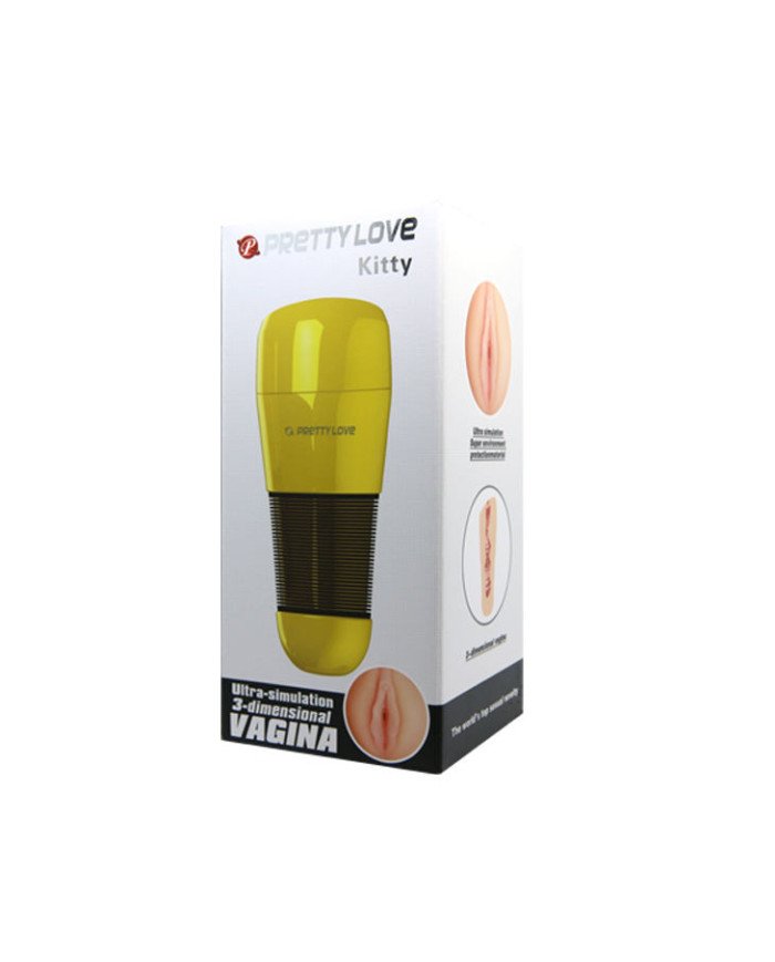 PRETTY LOVE - MASTURBATEUR MASCULIN KITTY ULTRA SIMULATION VAGIN
