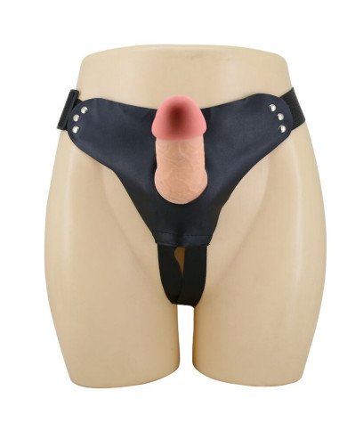 PRETTY LOVE - MAVIS HARNAIS CULOTTE UNIVERSELLE AVEC GODE 19 CM NATUREL