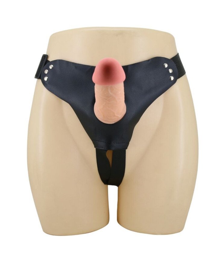 PRETTY LOVE - MAVIS HARNAIS CULOTTE UNIVERSELLE AVEC GODE 19 CM NATUREL