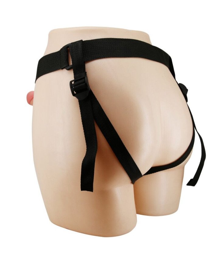 PRETTY LOVE - MAVIS HARNAIS CULOTTE UNIVERSELLE AVEC GODE 19 CM NATUREL