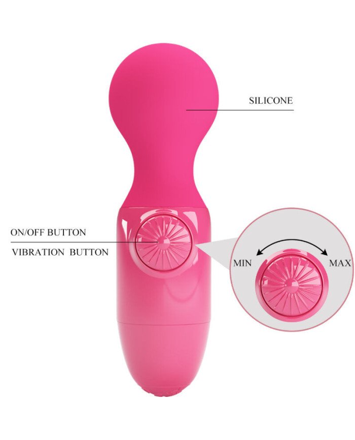 PRETTY LOVE - MINI MASSEUR PERSONNEL MAGENTA